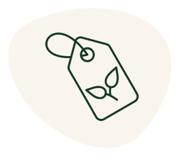 ecologico oferta icono