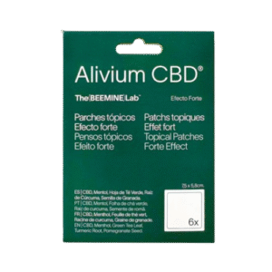 parches alivium cbd producto